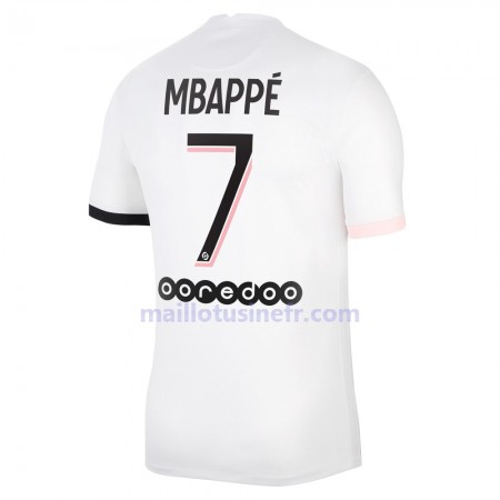 Maillot de Foot Paris Saint-Germain Kylian Mbappé 7 Extérieur 2021-22